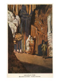 Titania's Veil, Luray Caverns, Virginia Lámina giclée