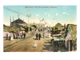 Main Street, Tent City, Coronado, California Posters