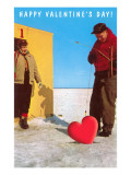 Happy Valentine's Day, Ice Fishing Posters