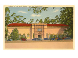 Palace of Fine Arts, Balboa Park, San Diego, California Poster