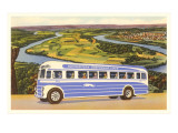 Southern Greyhound Bus Giclee Print
