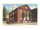 Presbyterian Meeting House, Alexandria, Virginia Posters