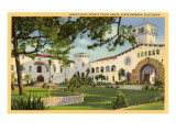 Courthouse, Santa Barbara, California Posters