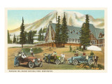 Paradise Inn, Rainier National Park, Washington Giclee Print