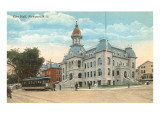 City Hall, Newport, Rhode Island Posters