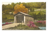 Covered Bridge, Vermont Posters