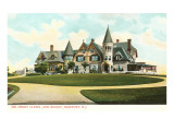 The Rocks, Clew House, Newport, Rhode Island Giclee Print