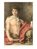 Young John the Baptist Lámina giclée