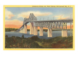 Jamestown Bridge, Narragansett Bay, Rhode Island Prints