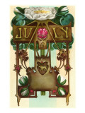 Art Nouveau July, Leo reproduction procédé giclée