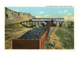 Coal Mining, Rock Springs, Wyoming Poster