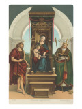 Madonna of the Ansidei by Raphael, London Giclee Print by Raphael 