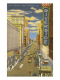 West Wisconsin Avenue, Milwaukee, Wisconsin Posters