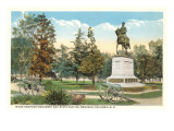 Hampton Monument, Columbia, Charleston, South Carolina Prints