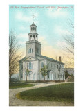Congregational Church, Bennington, Vermont Giclee Print