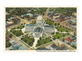 State Capitol, Madison, Wisconsin Giclee Print