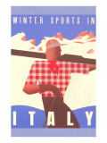 Winter Sports in Italy, Graphics Prints