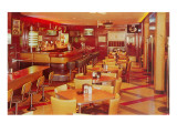 Interior, Retro Diner Giclee Print