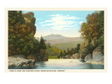 Camel's Hump, Winooski River, Vermont Giclee Print