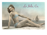 Bathing Beauty, La Jolla, California Prints