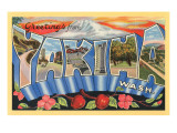 Greetings from Yakima, Washington Posters
