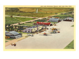 Municipal Airport, Salt Lake City, Utah Giclee Print