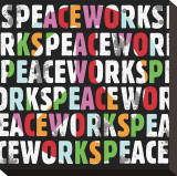 Peace Works Leinwand von Erin Clark