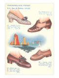 Catalog for French Shoes Giclee Print