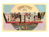 Greetings from Westerly, Rhode Island Photo