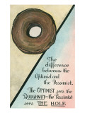 Difference between Optimist and Pessimist Posters