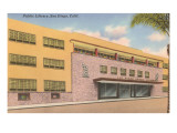 Public Library, San Diego, California Giclee Print