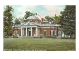 Monticello, Charlottesville, Virginia Print