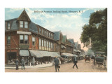 Bellevue Avenue, Newport, Providence, Rhode Island Poster