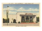 101 Cafe, Santa Barbara, California Giclee Print