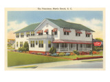 Le motel Poinciana, Myrtle Beach, Caroline du Sud Affiche