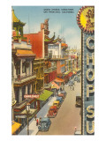Grant Avenue, Chinatown, San Francisco, California Prints