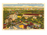 Pitt Stadium, Hospitals, Pittsburgh, Pennsylvania Giclee Print