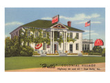 Hull's Colonial Village Lámina giclée Hull's Colonial Village Lámina giclée
