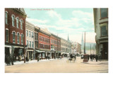 Center Street, Rutland, Vermont Giclee Print