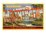 Greetings from Redmond, Washington Prints