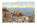 Lake Michigan from Racine, Wisconsin Posters