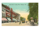 Main Street, Madison, Wisconsin Poster