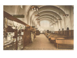 Train Depot, Interior, San Diego, California Prints