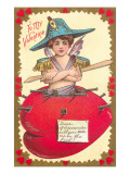 To My Valentine, Napoleon-Cupid in Heart Bunker Prints