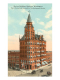 Review Building, Spokane, Washington Giclee Print