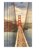Golden Gate Bridge with Planes, San Francisco, California Pósters Golden Gate Bridge with Planes, San Francisco, California Pósters