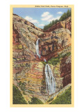 Bridal Veil Falls, Provo Canyon, Utah Giclee Print