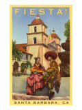 Poster for Fiesta Days, Santa Barbara, California Print