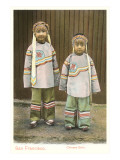 Children in Chinatown, San Francisco, California Posters