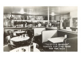 Interior, Scotty's Manger, Retro Diner, Photo reproduction procédé giclée